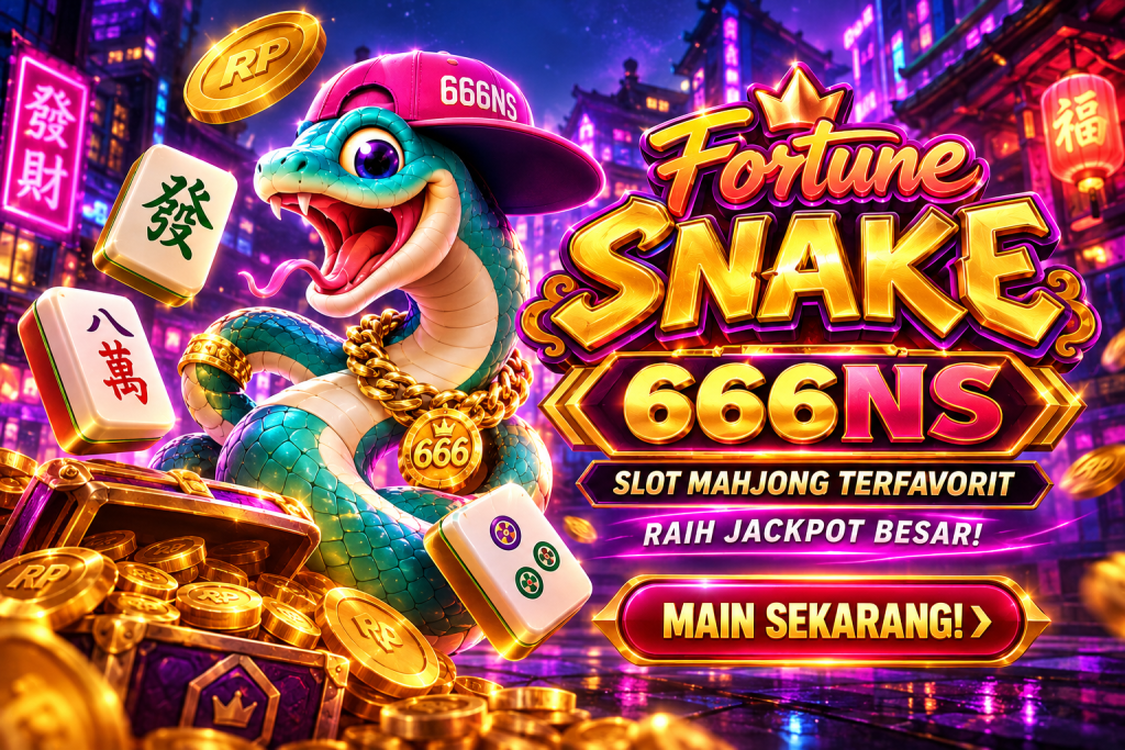 666NS Fortune Snake tema mahjong